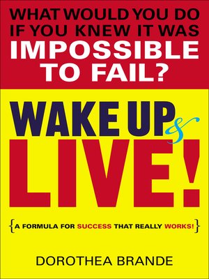 Wake Up and Live! - ebook